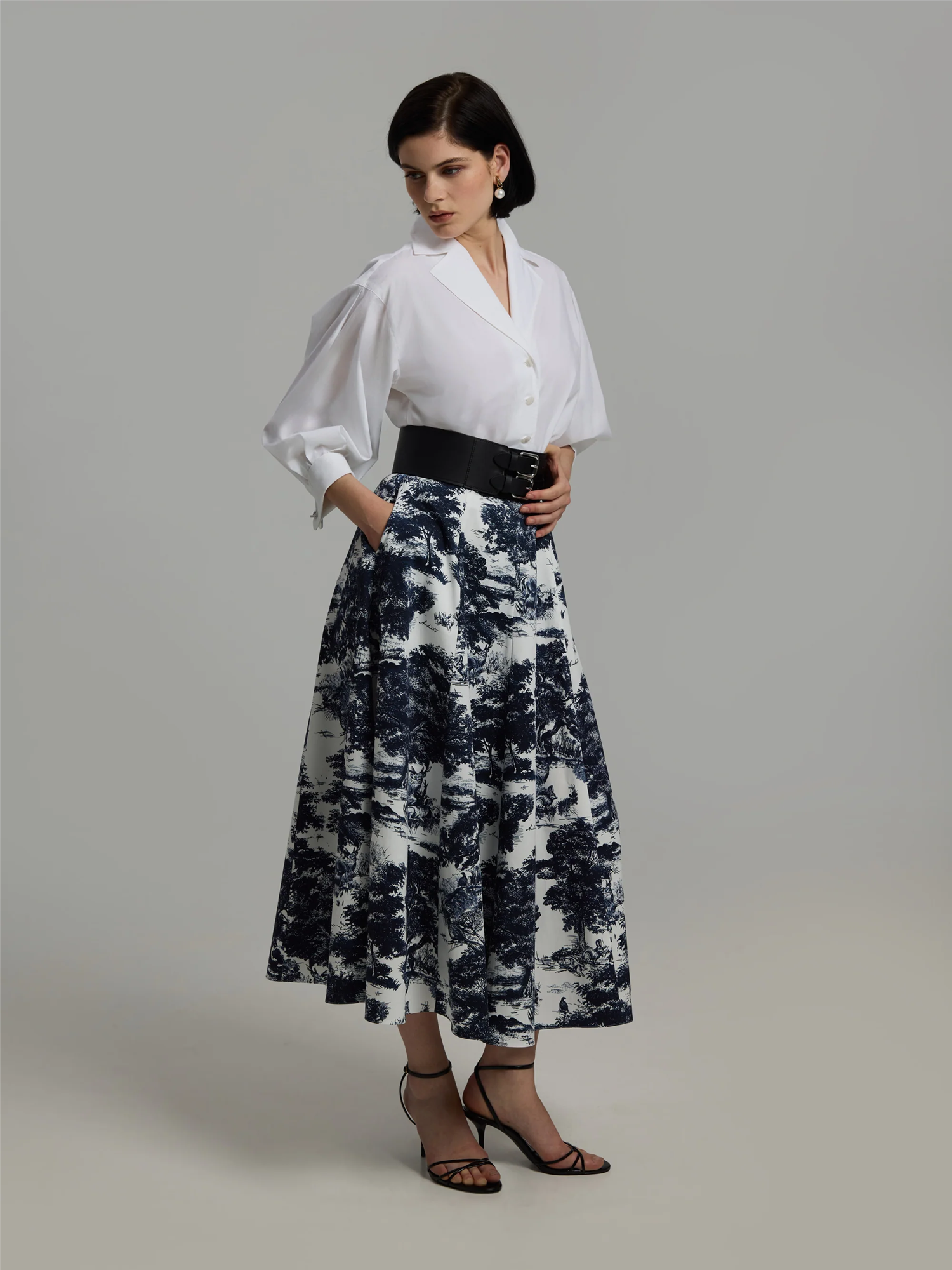 Skjørt | Leea Skirt Night Sky Blue